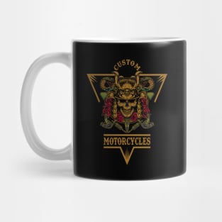 Samurai Skull Motorcycles Mug